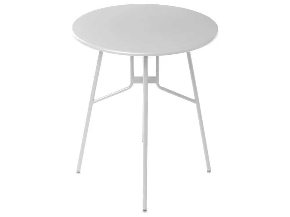 Outdoor Bistrotisch TALTAL 64 cm 64 cm Metall Grau_993395