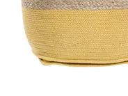 Pouf KIRAMA Jute Gelb_728836