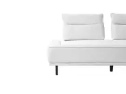 Sofa 3-Sitzer FAXEN Stoff Weiß_1025193