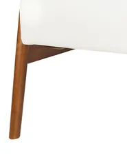 Sessel SKARA Kunstleder Cremeweiß_927275