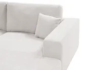 Ecksofa 3-Sitzer LOFOTEN Stoff Cremeweiß linksseitig_900424