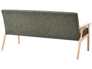 Sofa Set 6-Sitzer ESRUM Stoff Hellbraun / Grün_1015878