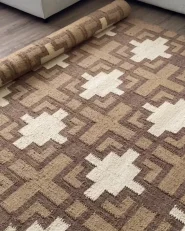 Teppich KONURTAY Beige 160 x 230 cm Jute_1171106