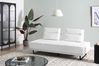 Sofa 3-Sitzer FAXEN Stoff Weiß