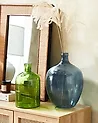 Blumenvase ROTI 39 cm Glas Blau
