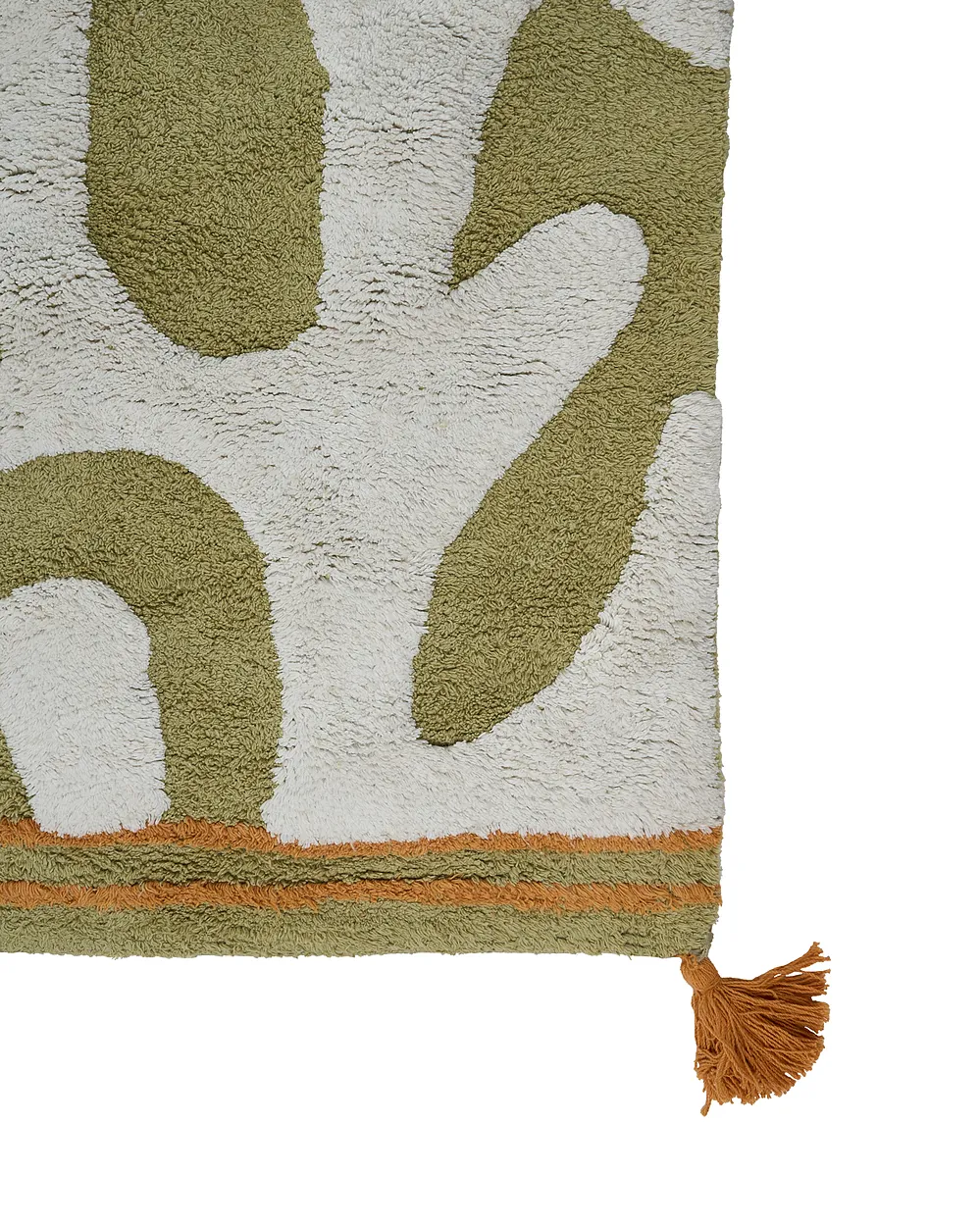 Kindervloerkleed JAJPUR  Groen 140 x 200 cm Katoen_1135250