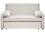 Schlafsofa HORMA Stoff Cremeweiß_1030064