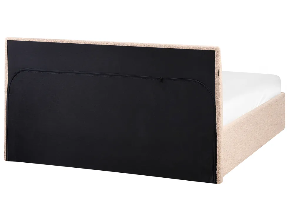 Krevet s prostorom za pohranu ORBEY Buklé bež 120 x 200 cm_1060993