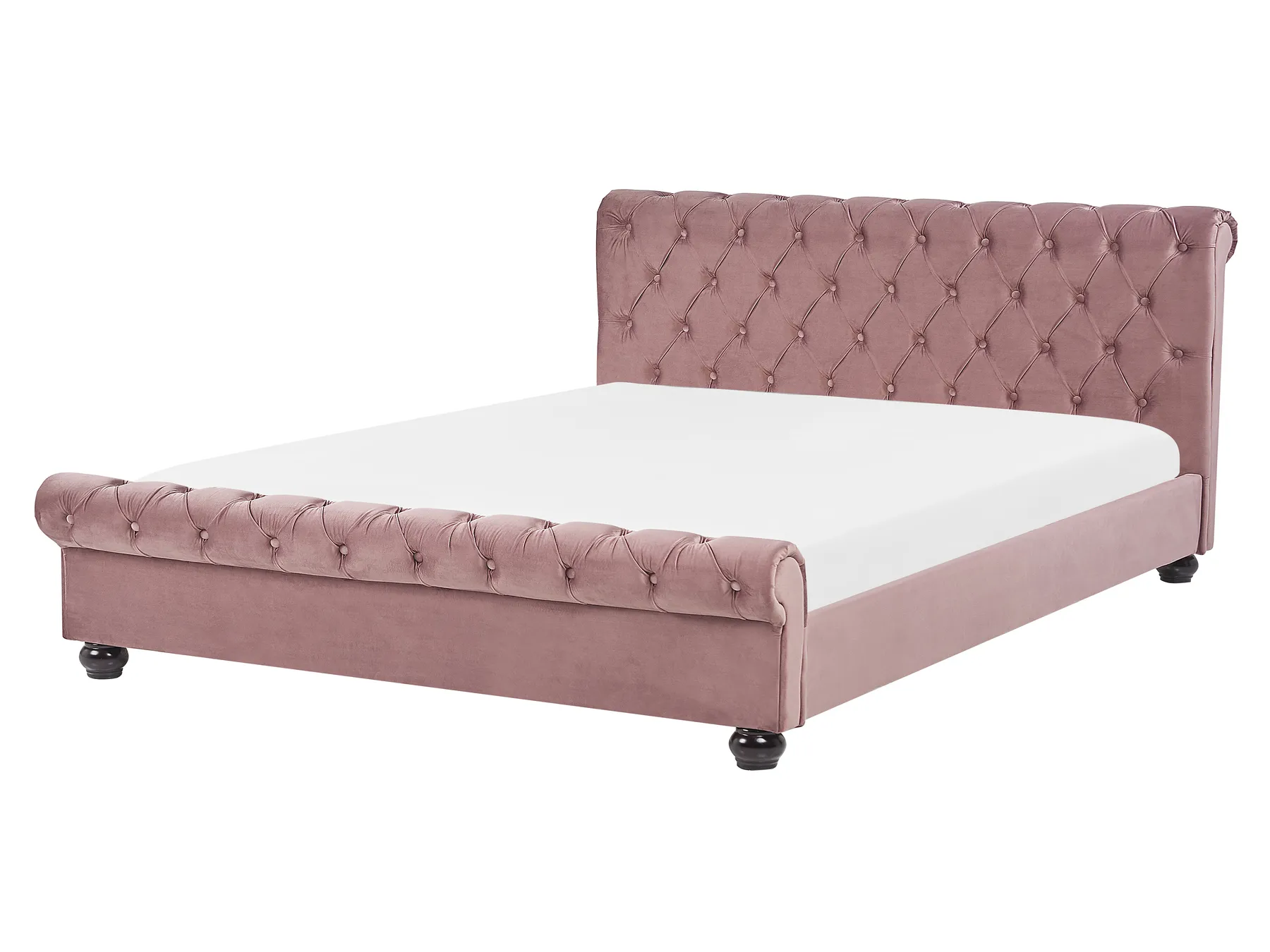 Vodeni krevet Samet AVALLON 160 x 200 cm Ružičasta_846756