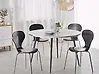 Esstisch ODEON Weißer Marmor 120 cm 120 cm