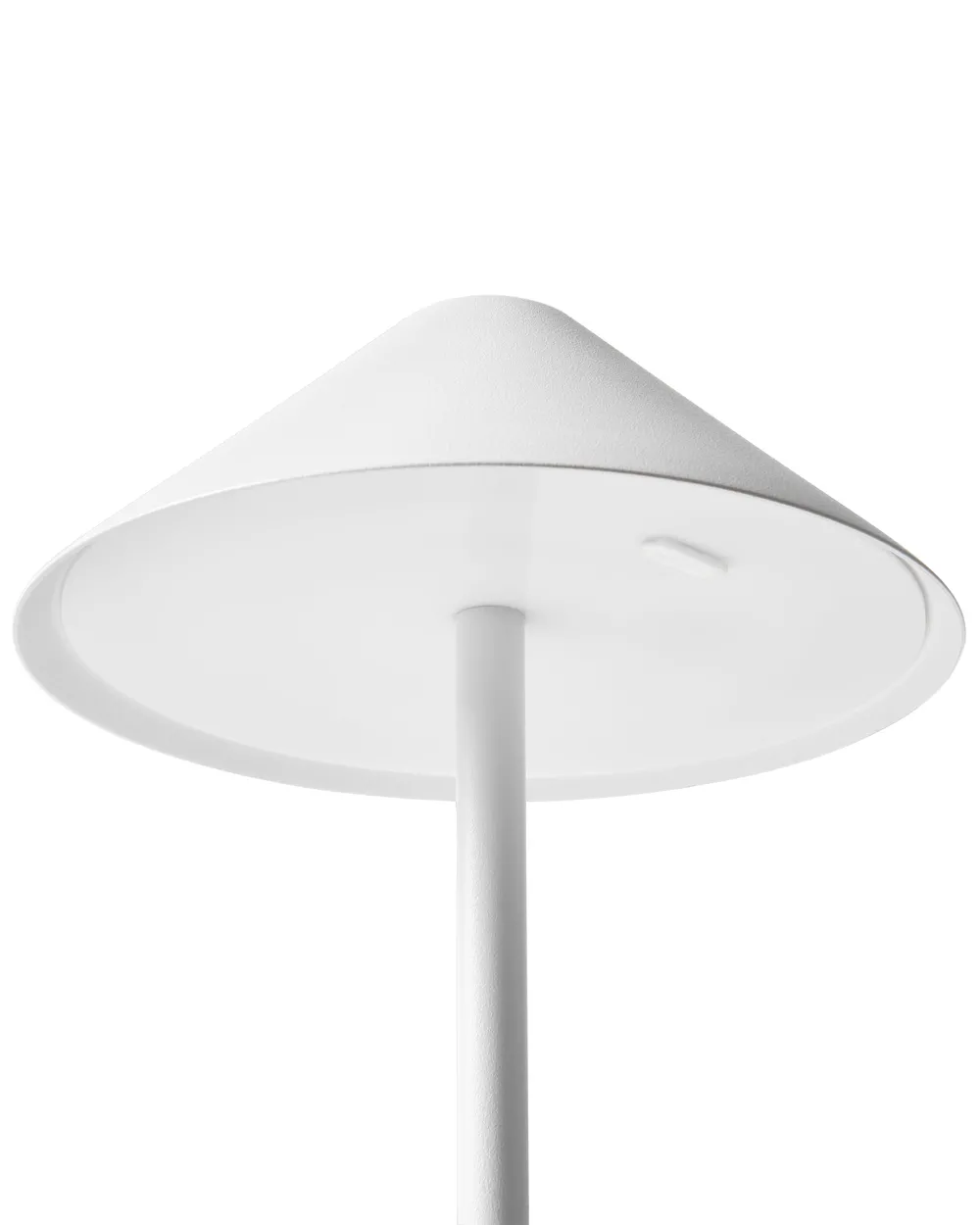 Kabellose LED Tischlampe FRANCOLI mit Dimmer Metall Weiß_940306