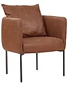 Sessel MALMOS Kunstleder Braun