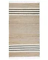Teppich MIRZA Grau 80 x 150 cm Jute