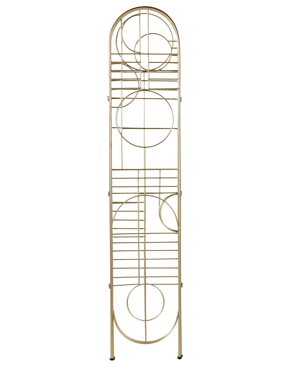 Raumteiler 3-teilig TURANIA 100 cm 170 cm Gold_936209