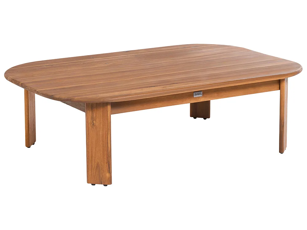 Outdoor Couchtisch TALSANO 120 cm 80 cm Akazienholz Braun
