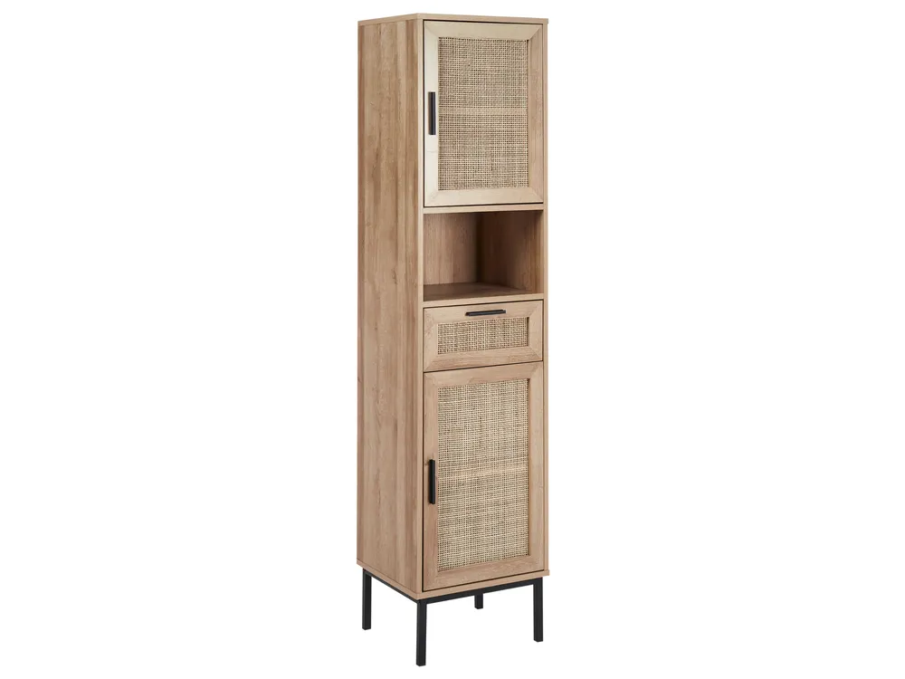Badezimmerschrank ROSELL 40 cm Hellbraun