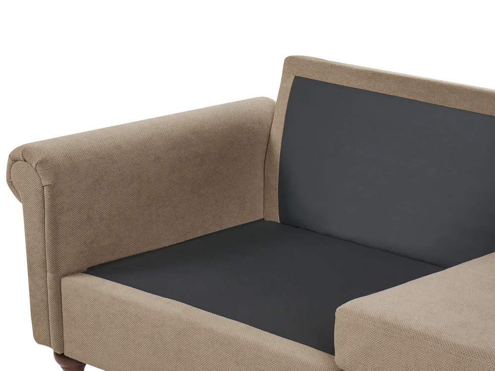 Sofa Set 5-Sitzer GINNERUP Stoff Braun_1035566