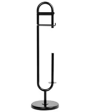 Toilettenpapierhalter TAPAKUMA Metall Schwarz_1050162