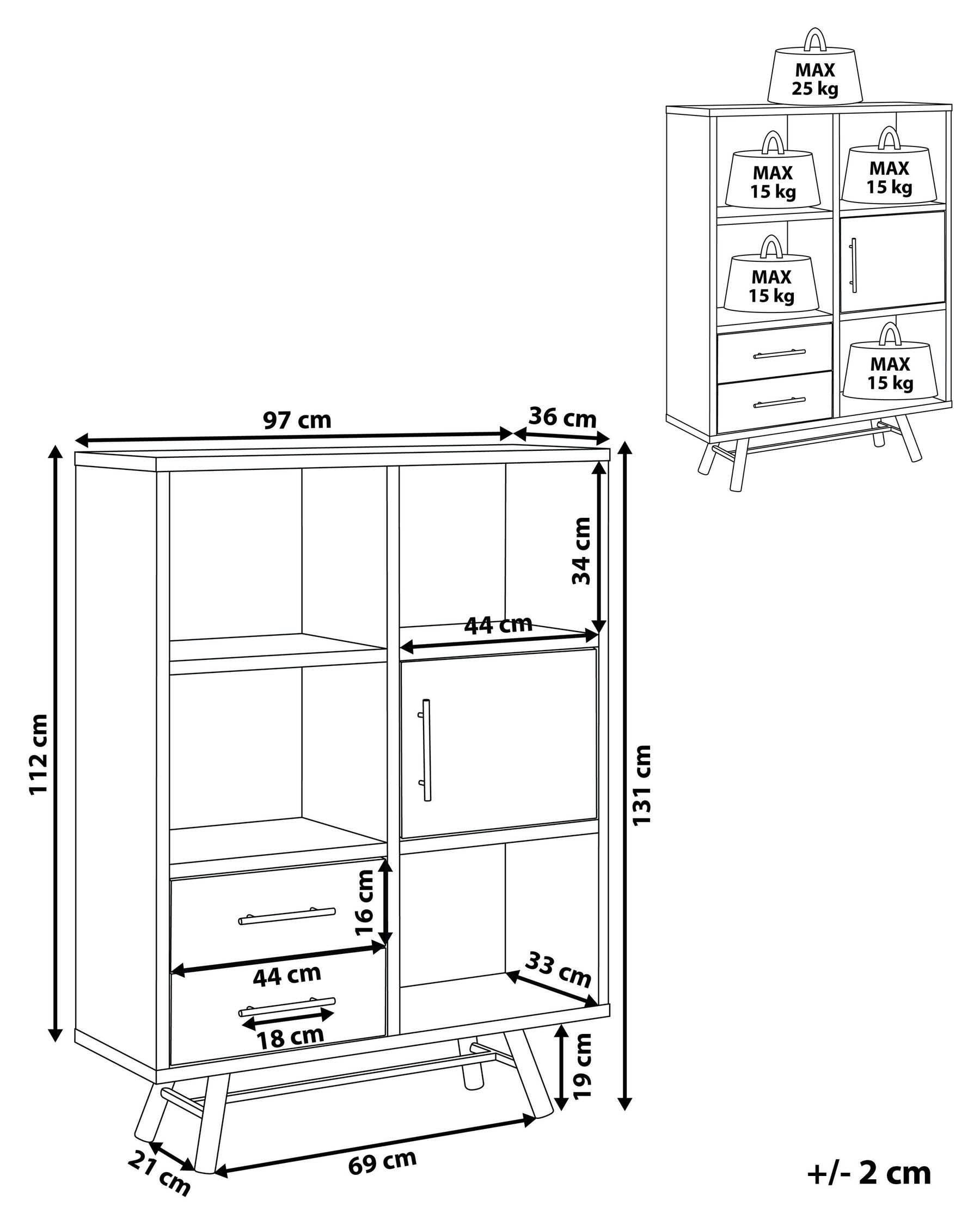 Regal ATLANTA 131 cm Braun_772023