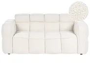 Sofa 2-Sitzer UTANA Bouclé Cremeweiß_1057360