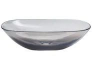 Aufsatzwaschbecken MOENGO 54 x 36 cm Mineralwerkstoff Schwarz_891672