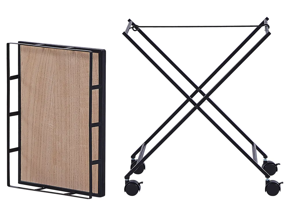 Kitchen Trolley LEOTI Metal Black_818033