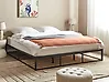 Bett mit Lattenrost Metall VIRY 180 x 200 cm Schwarz