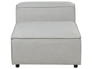 Modulsofa 3-Sitzer ARDAL Stoff Hellgrau_949527