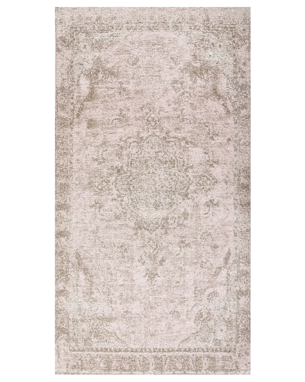 Matta MATARIM Rosa 80 x 150 cm Bomull | Beliani.se