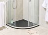 Duschwanne PARON 80 x 80 x 3 cm Schwarz