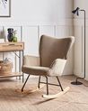 Schaukelsessel ARSET Cord Taupe