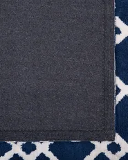 Rug SERRES Blue 140 x 200 cm_688009