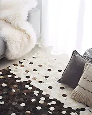 Rug EYIM Brown 140 x 200 cm Leather_1178462