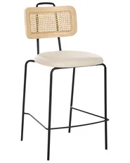 Set mit 2 Barstühlen ADELANTO Hellbeige_1039785