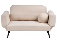 Schlafsofa 2-Sitzer DOROTEA Bouclé Beige_1071504