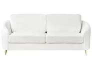 Sofa 3 Seater TROSA Boucle White_935977