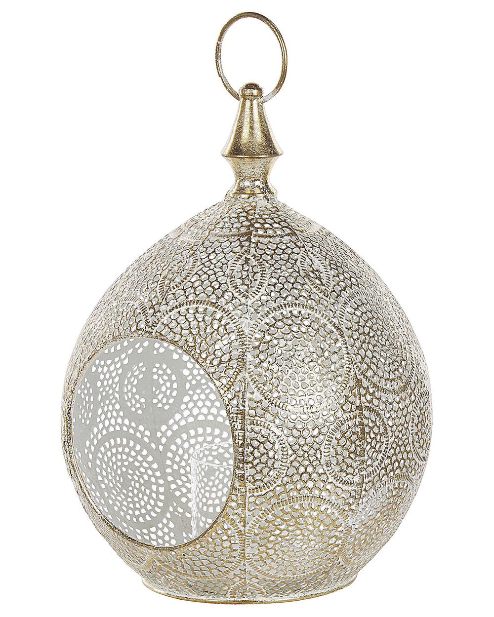 Laterne LAESO 33 cm Metall Gold