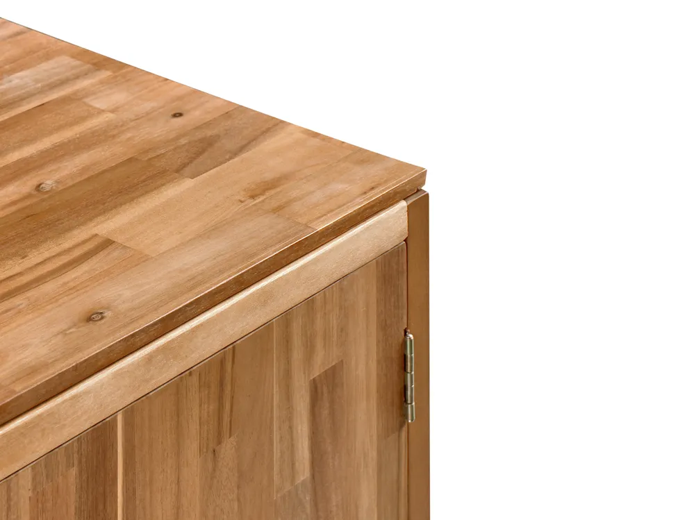 Outdoor-Küchenschrank VENOSA Braun Akazienholz_984375