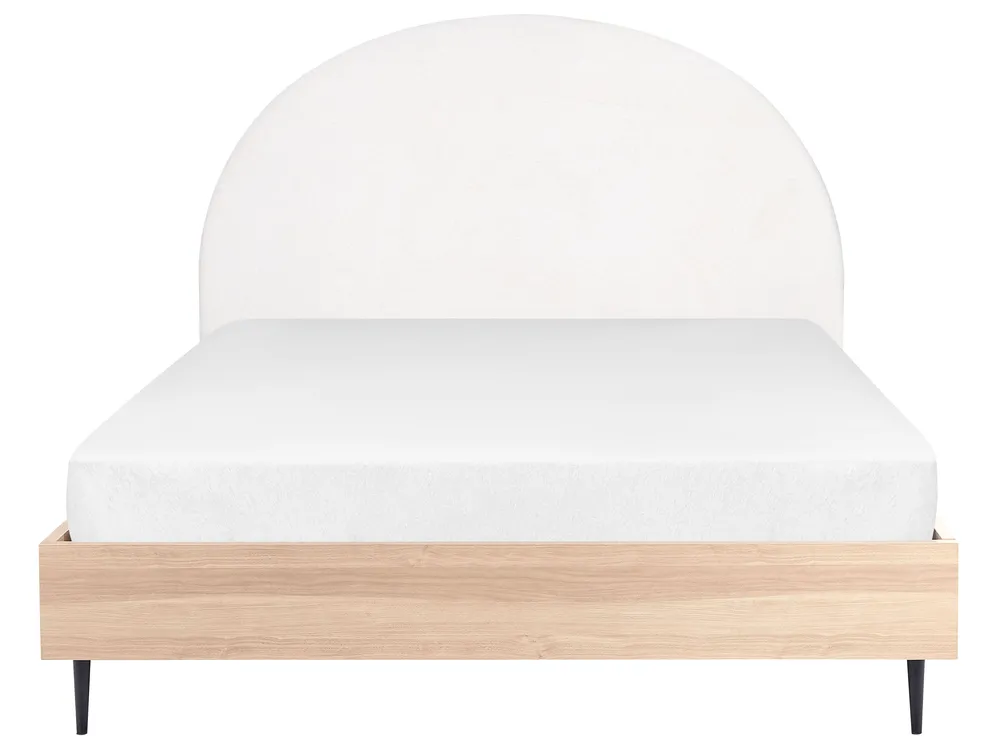 Bed Fabric MILLAY 160 x 200 cm (EU King Size) Off-White_863291
