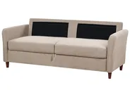 Sofa 3-Sitzer MARE mit Stauraum Stoff Taupe_918601