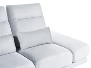 Sofa 3-Sitzer IKAST Stoff Hellgrau_969333