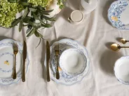 Tafelservice 24-teilig LOVAGE Porzellan Weiß_1069086