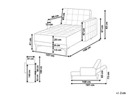 Chaise longue ABERDEEN Kunstleer Wit_1038801