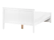 Postelja Borov les SABRAN 120 x 200 cm Bela_1060871