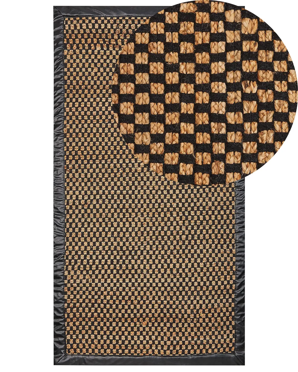 Teppich GERCE Beige 80 x 150 cm Jute