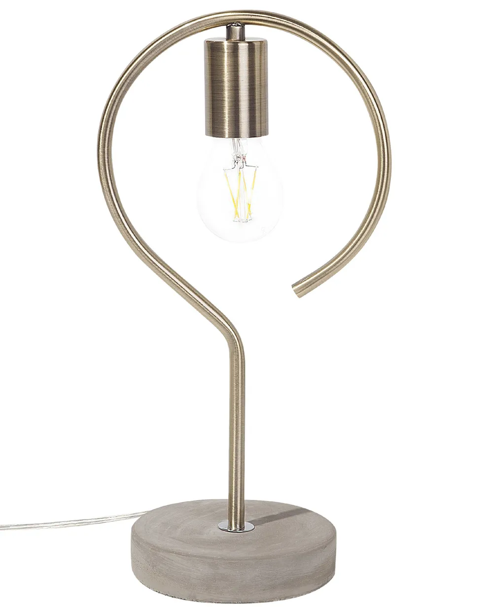 Tischlampe JUCAR Metall Messing_877574