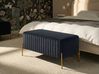 Banc rembourré UTAH Velours Noir