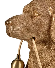 Table Lamp Dog MARLEY Gold_1004079