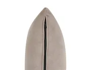 Sofa 3-Sitzer JUBEK Samtstoff Taupe_1077859