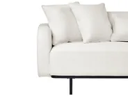 Sofa 3-Sitzer SVANEK Stoff Cremeweiß_1061529